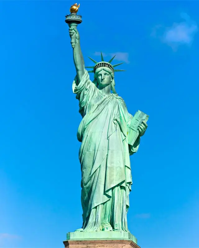 Bild zeigt die Freiheitsstatue in New York