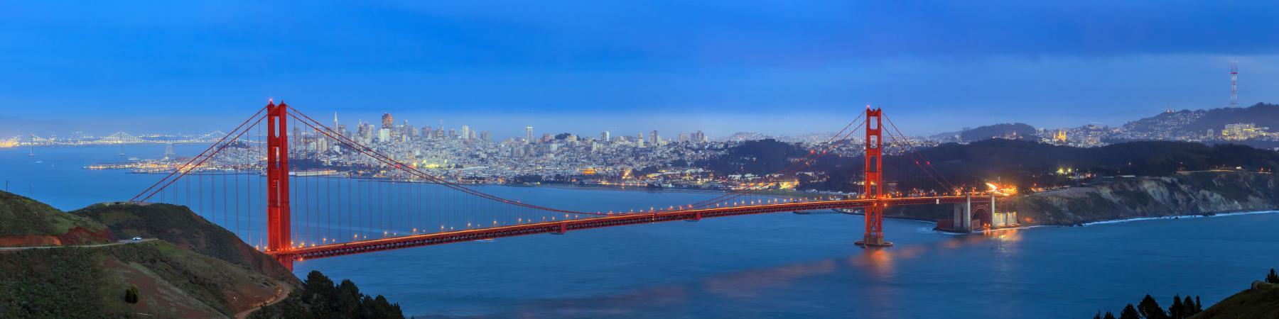 Bild zeigt das Headerbild zum Beitrag mit dem Thema: San Francisco – Die Stadt der Hügel und Brücken
